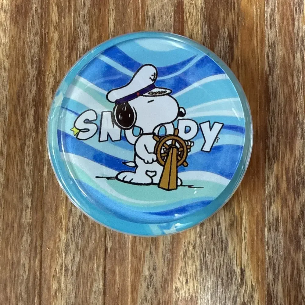 Magnetic Captain Snoopy Pop Up Phone Grip